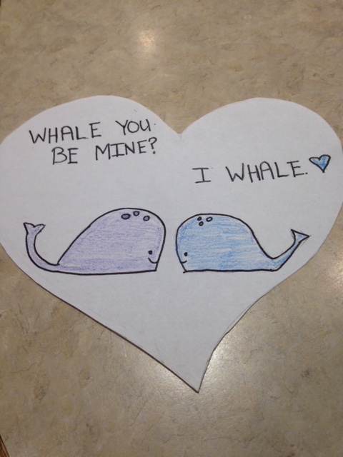 "Whale you be mine?"